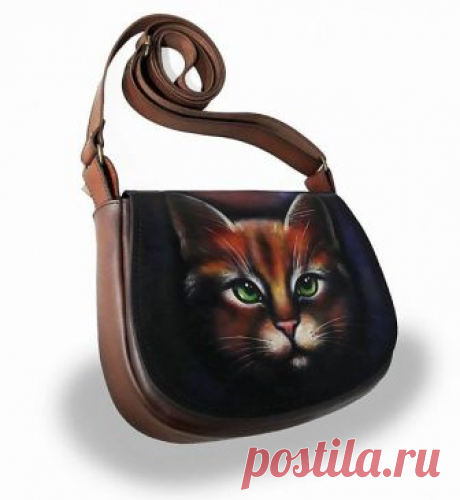 Handpainted genuine leather bag. small womens bag, leather women's bag, leather purse, crossbody bag, shoulder bag, This small elegant womens bag is made of genuine leather and is decorated in a modern style. the size is 22cm / 25cm / 6cm.  Painting hand-painted and burning in the technique of pyrography.  The shoulder strap is made of genuine leather and is adjustable.  The main compartment is with a