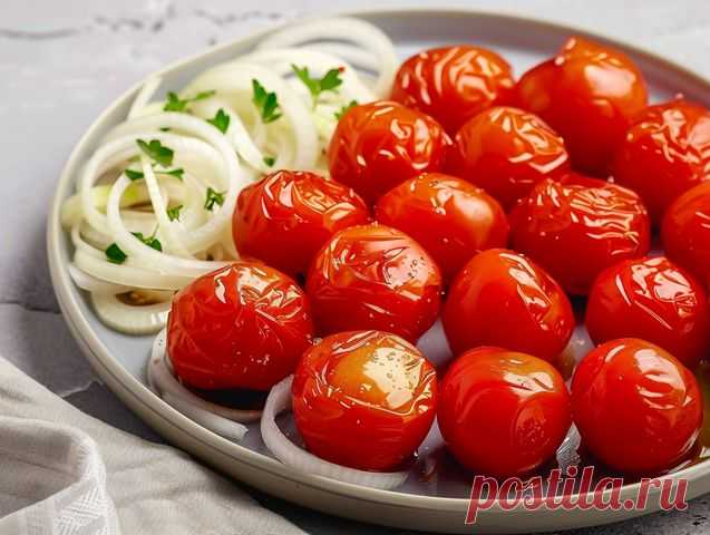Помидоры, консервированные в микроволновке легкий рецепт вкусный помидор. Они получаются душистые и пряные. А уйдет у вас всего 10 минут.