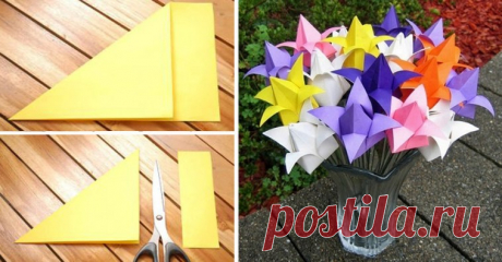 Потрясающий тюльпан из бумаги своими руками — I Love Hobby — Лучшие мастер-классы со всего мира!