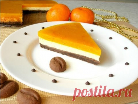 Бесподобно Вкусный Мандариновый Чизкейк с Новогодним Ароматом! - Замечательный чизкейк получается по этому рецепту, очень вкусный и совсем несложный в приготовлении!