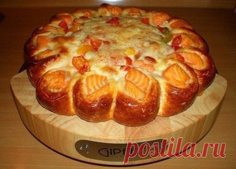 КРАСИВЫЙ И ВКУСНЫЙ РЫБНЫЙ ПИРОГ