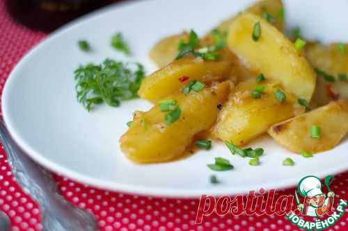 Картофель с чили и соевым соусом - кулинарный рецепт