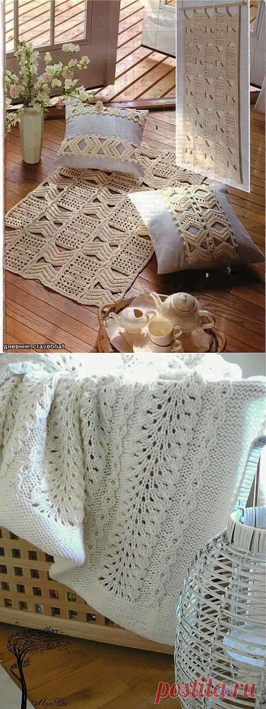 Вязание для уюта в доме. Подборка 28.