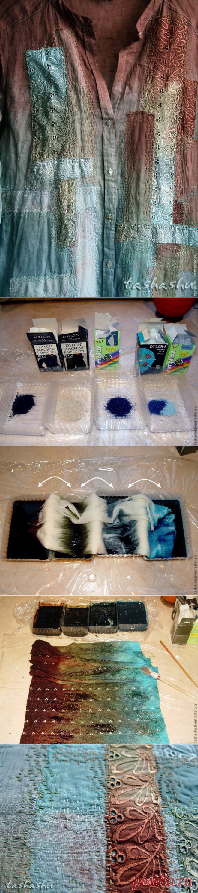 Как «уделать» новую рубашку: эксперимент в стиле боро