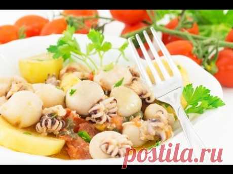 Соте из овощей с морепродуктами рецепт - Sautéed vegetables with seafood recipe