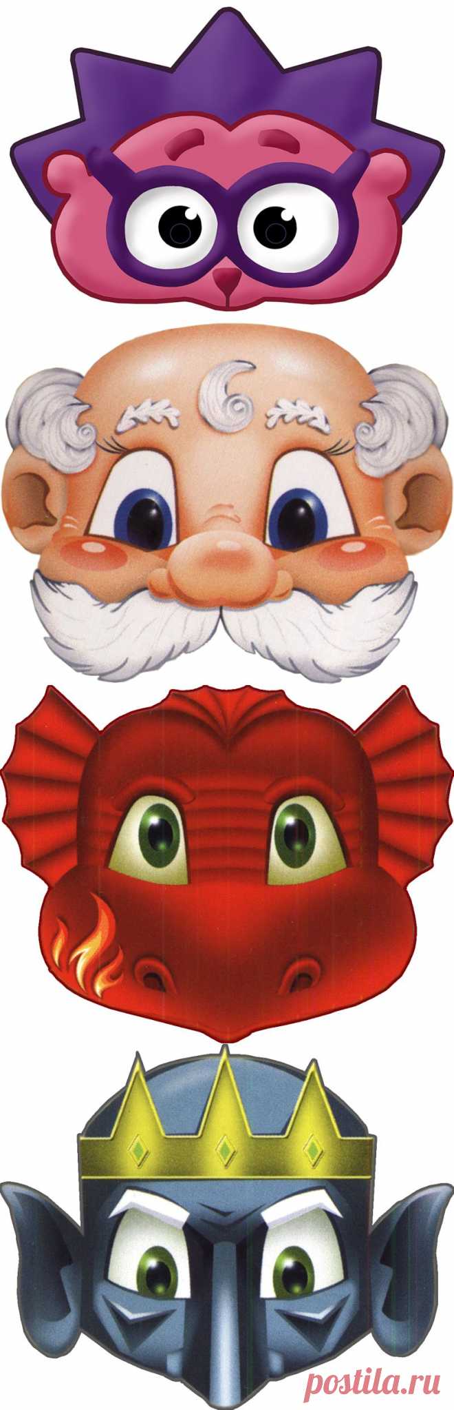 КАРНАВАЛЬНЫЕ МАСКИ ДЛЯ ДЕТЕЙ... оооооооочень много..