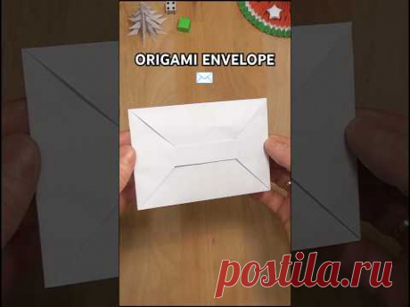 EASY ORIGAMI ENVELOPE STEP BY STEP | SIMPLE AND EASY PAPER ENVELOPE | ENVELOPE MAKING IDEAS