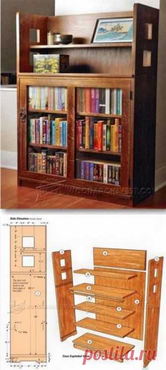 Bookcase Plans - Furniture Plans and Projects | WoodArchivist.com