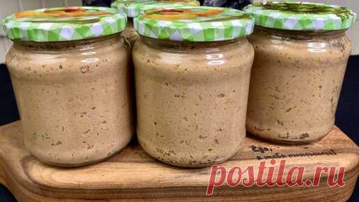 Открытую банку съедаем за раз: готовлю домашний паштет для долгого хранения без автоклава (моя палочка-выручалочка среди мясных заготовок) | Еда, я тебя омномном! | Дзен
