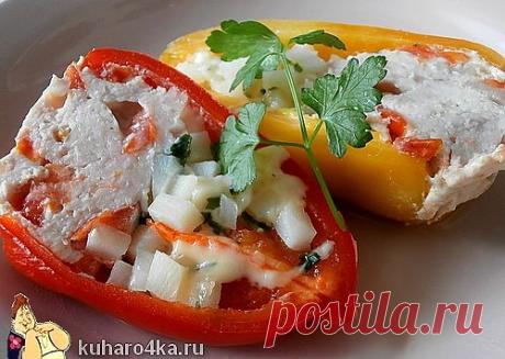 Хозяюшка. Кушать подано! - Перец, фаршированный двумя начинками