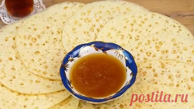 Настоящие Марокканские блинчики Багрир
