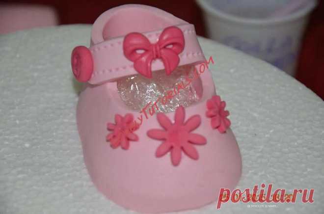 детские сандалики, пинетки, туфельки, сапожки, трафареты|gumpaste baby shoes tutorials,baby booties,templates - Страница 10 - Мастер-классы по украшению тортов Cake Decorating Tutorials (How To's) Tortas Paso a Paso