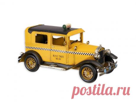 Винтаж: Металлическая модель нью-йоркского такси 70-е США купить в интернет-магазине Ярмарка Мастеров по цене 23135 ₽ – WVQ52RU, Сувениры винтажные, Рошаль - доставка по России Винтаж: Металлическая модель нью-йоркского такси 70-е США в наличии в интернет-магазине на Ярмарке Мастеров - 55227926. Сувениры винтажные от Antiq-vintag. Размер: 32*16,5*15 см. Материал: металл. Гарантированная доставка по всей России. Отзывы реальных покупателей и фото
