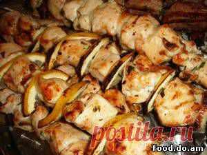 ШАШЛЫЧОК ИЗ КУРИНОЙ ГРУДКИ (ПРИГОТОВЛЕНИЕ ДОМА)