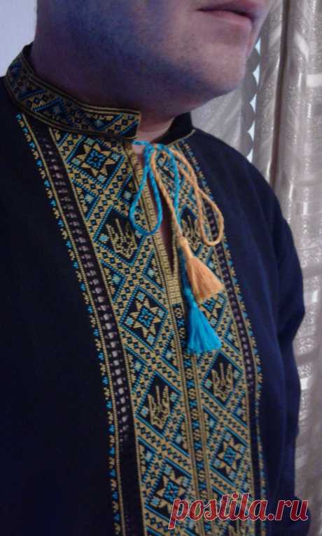 Мужская вышиванка