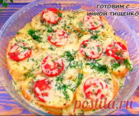 Блюдо из фарша и хлеба