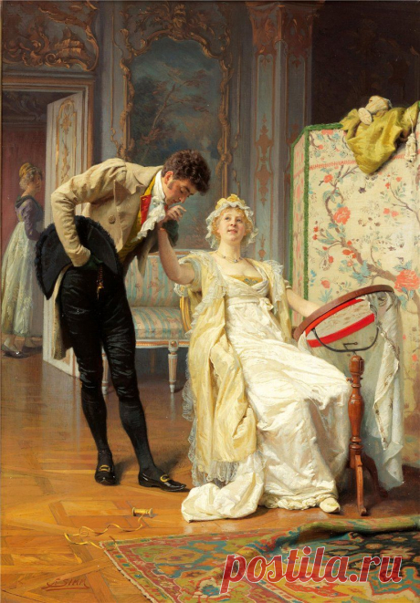 Franz Xaver Simm (Austrian/German, 1853-1918)