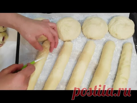 НОВИНКА! Такое Приготовление Хлеба Вы Ещё Не Видели! Вкусно💯