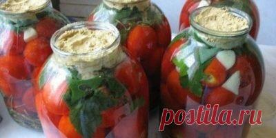 Квашеные помидоры с горчицей отменные Я очень люблю консервированые, квашеные, солёные помидоры. Этот рецепт мне пришёлся по ВКУСУ ( ну очень вкусные, как для меня) и простоте приготовления. Единственный минус — это время выдержи. Не всегда у меня получается выждать весь процесс брожения и созревания. Но, если потерпеть и выждать срок, то вкус будет, как у бочковых помидор, котрые квасила моя бабушка в дубовой бочке…