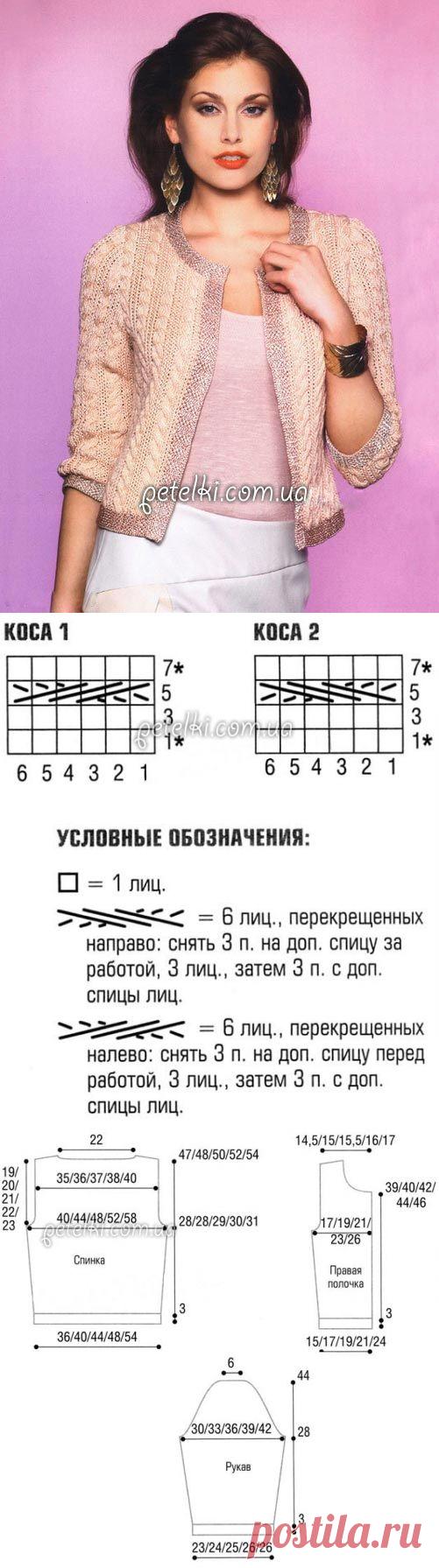 ВЯЗАНИЕ В СТИЛЕ КОКО ШАНЕЛЬ. ЭЛЕГАНТНЫЙ ЖАКЕТ.