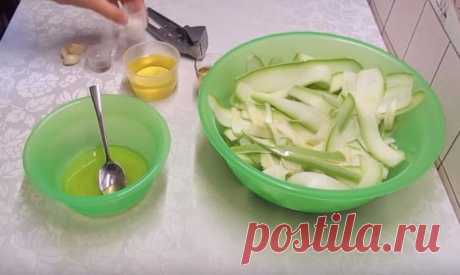 Рецепт маринованных кабачков. Вкуснотища