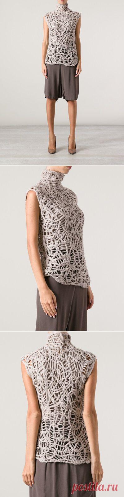 Brunello Cucinelli Crochet Blouse - Eraldo - Farfetch.com