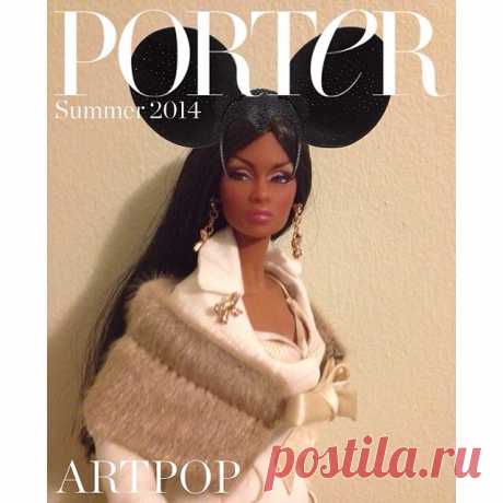 @sandman_gr в Instagram: «Adéle Makeda by @integrity_toys #gagaforporter #artpop #fashiondoll #fashionroyalty #dollchat»