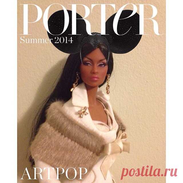 @sandman_gr в Instagram: «Adéle Makeda by @integrity_toys #gagaforporter #artpop #fashiondoll #fashionroyalty #dollchat»