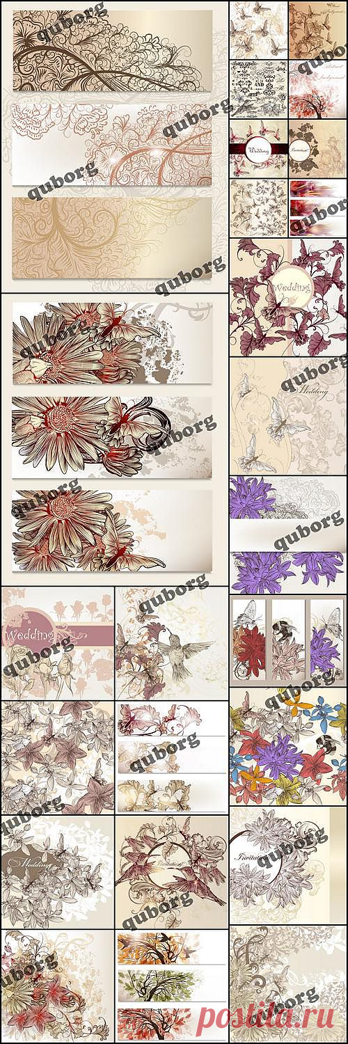 Stock Vector - Abstract Floral Background » RandL.ru - Все о графике, photoshop и дизайне. Скачать бесплатно photoshop, фото, картинки, обои, рисунки, иконки, клипарты, шаблоны.
