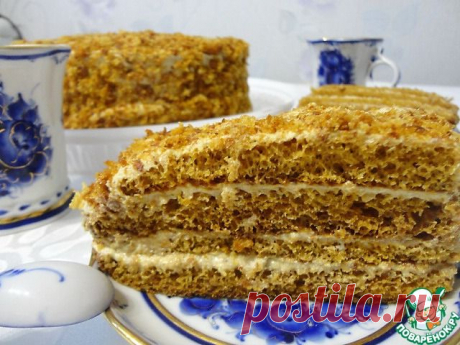 Медовик &quot;Губка&quot;