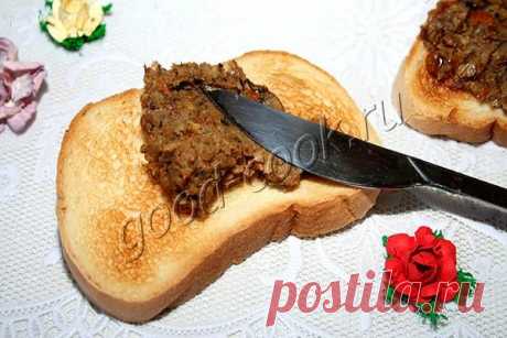 грибной паштет с гречкой. Рецепт приготовления