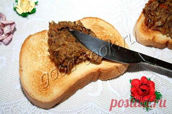 грибной паштет с гречкой. Рецепт приготовления