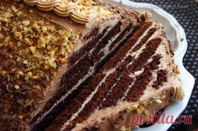 618. Торт "Шоколадная пирамида" - Торты - Категории рецептов - Каталог рецептов - Мусульманка