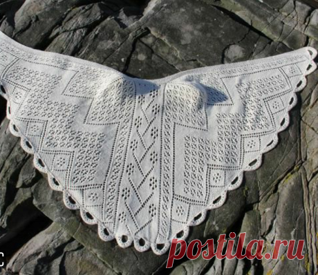 Вам не нужен жакет и кардиган, если есть эта шаль. Фарерская (датская)шаль. | Lenasana Вязание | Яндекс Дзен