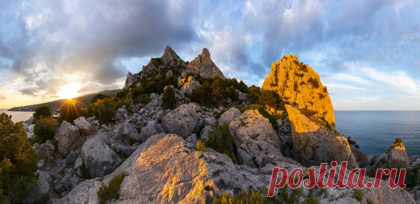 Около посёлка Симеиз, Крым. Автор фото: Арсений Кашкаров.
