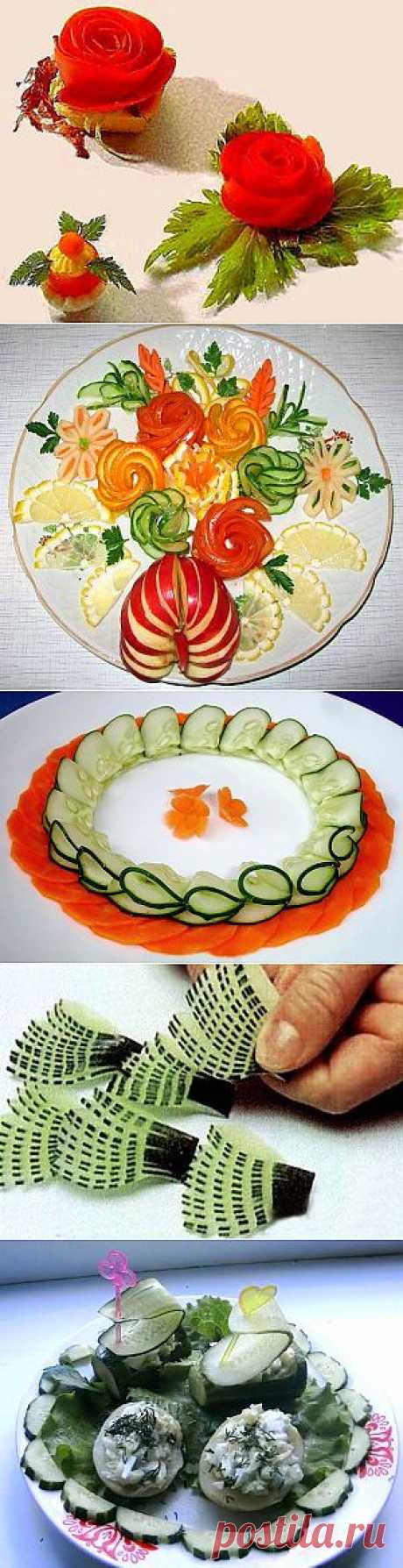 (+1) - Украшения из разных продуктов | ВКУСНО ПОЕДИМ!