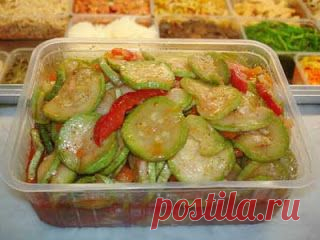 Лучшие кулинарные рецепты: Кабачки по-корейски