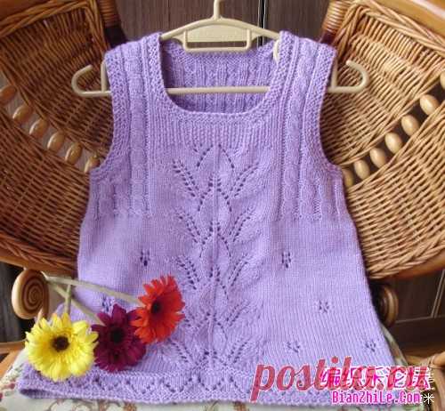 Вяжем осеннее платье для девочки. Как связать платье спицами