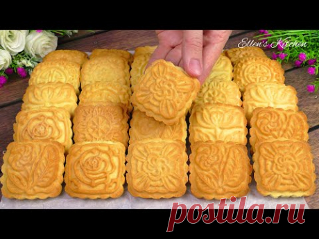 Вы будете готовить это печенье каждый день! Вкуснее, чем в магазине!