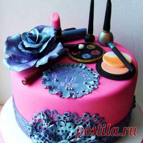Торт на день рождения девушке на 16 лет: из крема и с мастикой (29 вариантов оформления) ⭐ Забавник