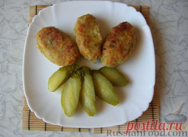 Рецепт: Постные котлеты из картофеля и риса на RussianFood.com