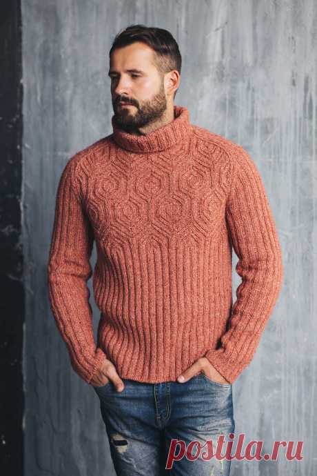Ravelry: Hexagon sweater pattern by Andrey Zhilyaev