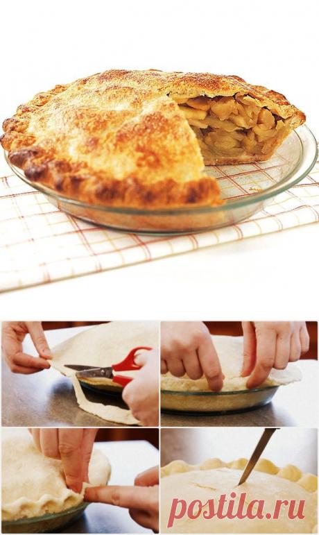 Секреты приготовления яблочного пирога: никакого сырого теста и сморщенных яблок (+рецепт классического яблочного пирога) | «Купи батон!»