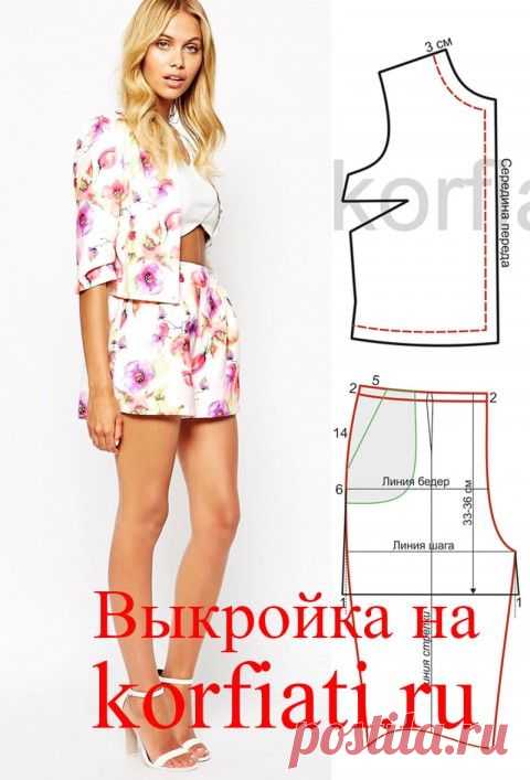 Выкройки одежды от Анастасии Корфиати