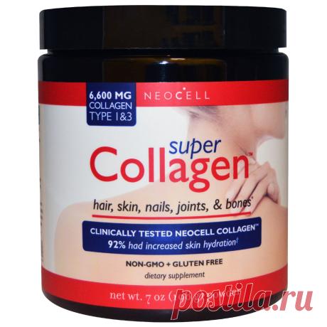 Neocell, Super Collagen, Type 1 & 3, 7 oz (198 g) Powder - iHerb.com
https://www.iherb.com?rcode=GQD146