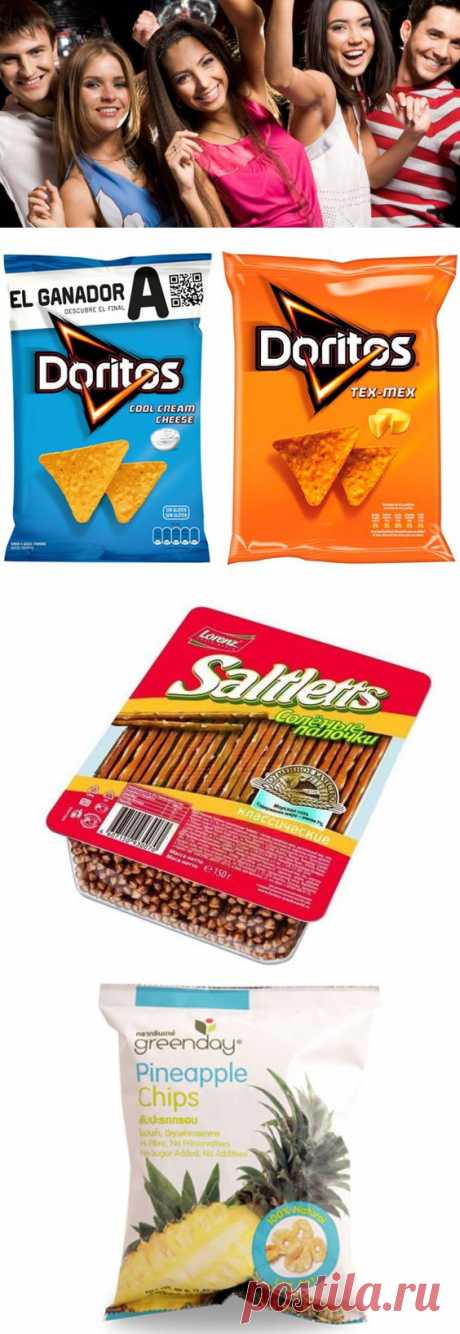 Лучшие снеки для вечеринки