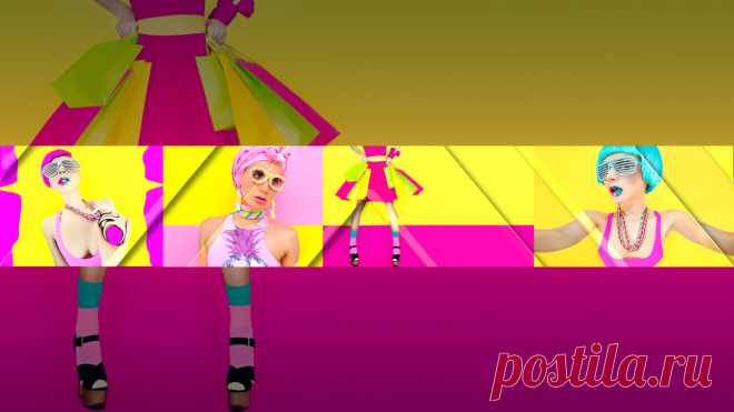 Обложка канала Крэйзи гёрл - фото для шапки ютуба без надписи, скачать на SY