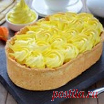 Тыквенный пирог с безе Кулинарный рецепт