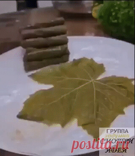 голубцы (формирование рулета в виноградный лист) Ирина Колесникова
та же ГИФка https://ok.ru/profile/515134592598/album/834404580950/967891814486
