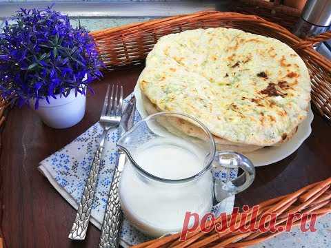 Сбегается вся семья! Лепешки чуду с творогом и картошкой. - YouTube